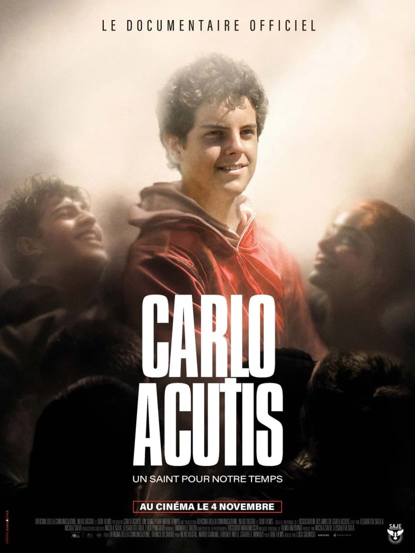 Affiche du film Carlo Acutis, un saint pour notre temps