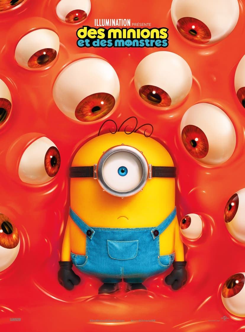 Affiche du film Des Minions et des monstres