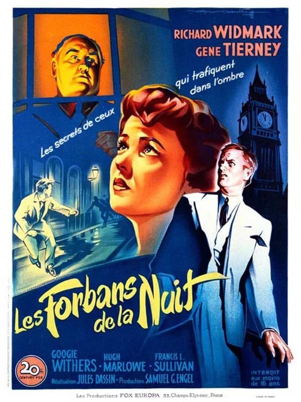 Affiche du film Les Forbans de la nuit
