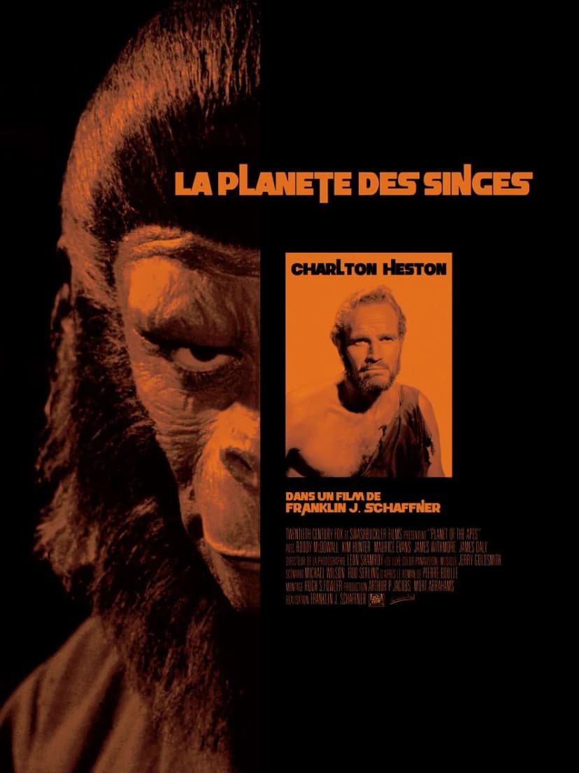 Affiche du film La Planète des singes