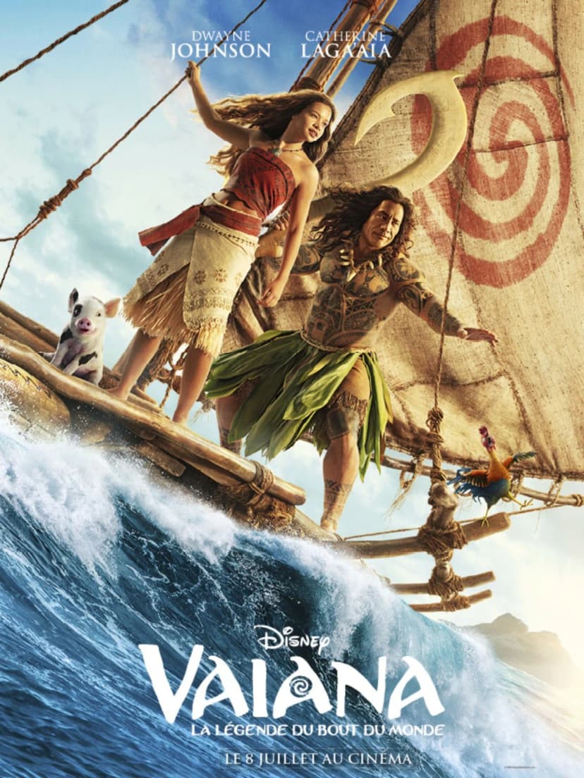 Affiche du film Vaiana, la légende du bout du monde