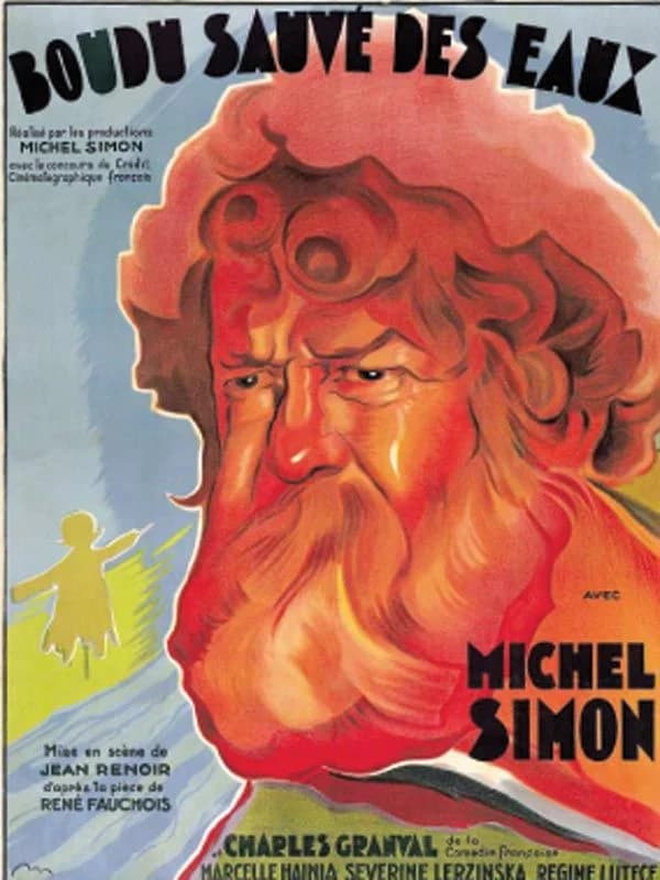 Affiche du film Boudu sauvé des eaux