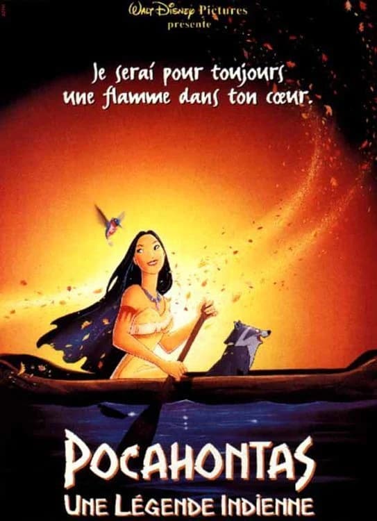 Affiche du film Pocahontas, une légende indienne
