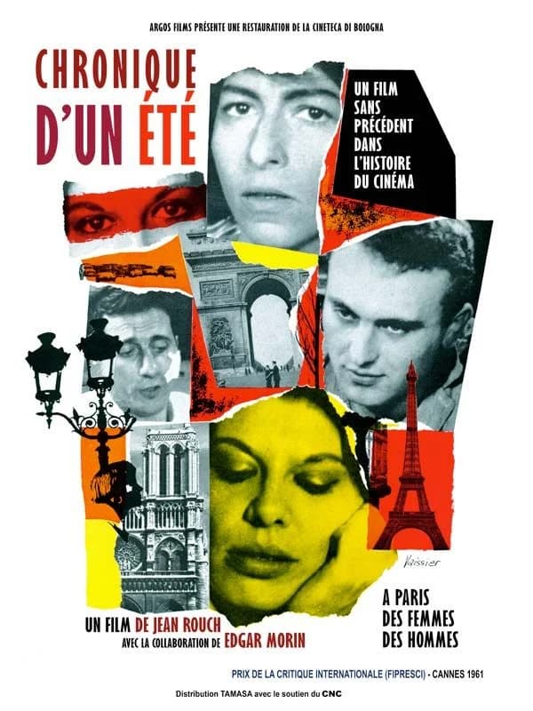 Affiche du film Chronique d'un été