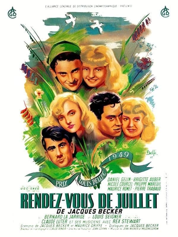 Affiche du film Rendez-vous de juillet