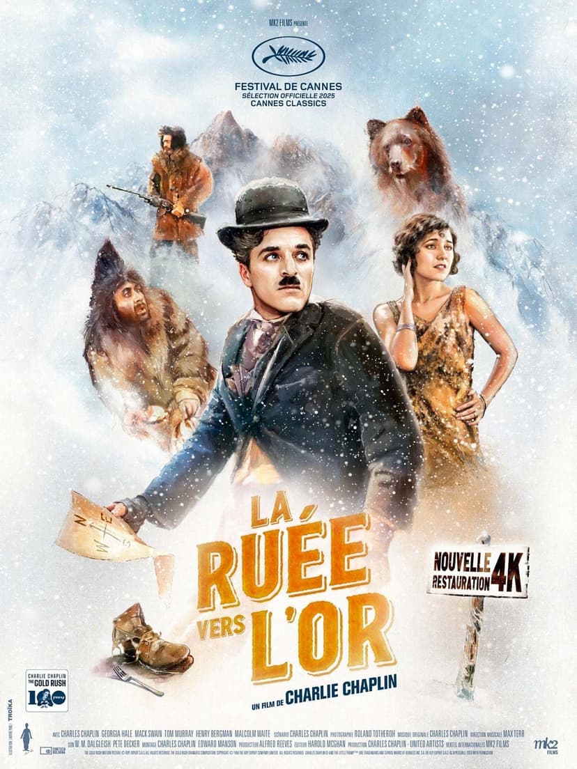 Affiche du film La Ruée vers l'or