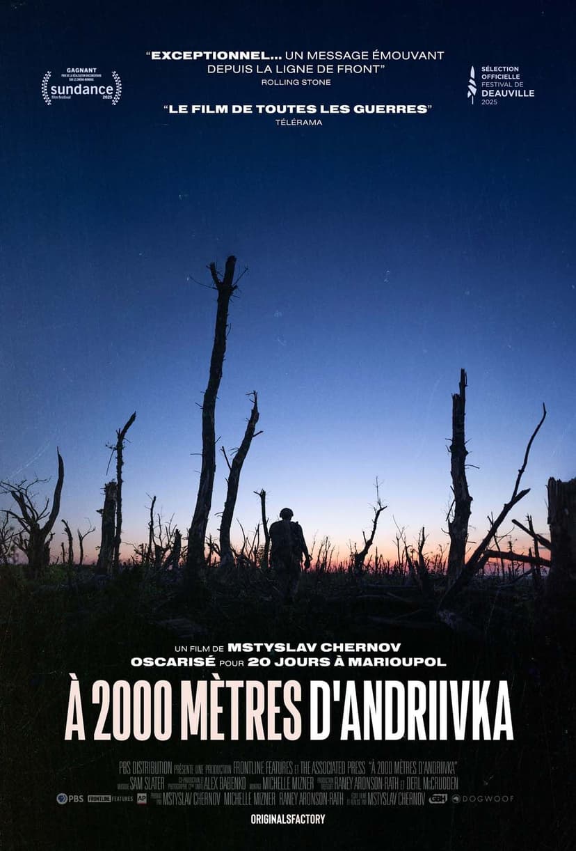 Affiche du film À 2000 mètres d’Andriivka
