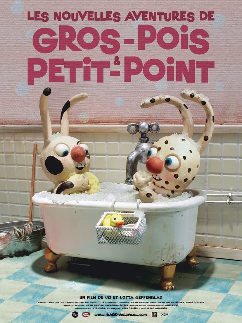 Affiche du film Les Nouvelles aventures de Gros-Pois et Petit-point