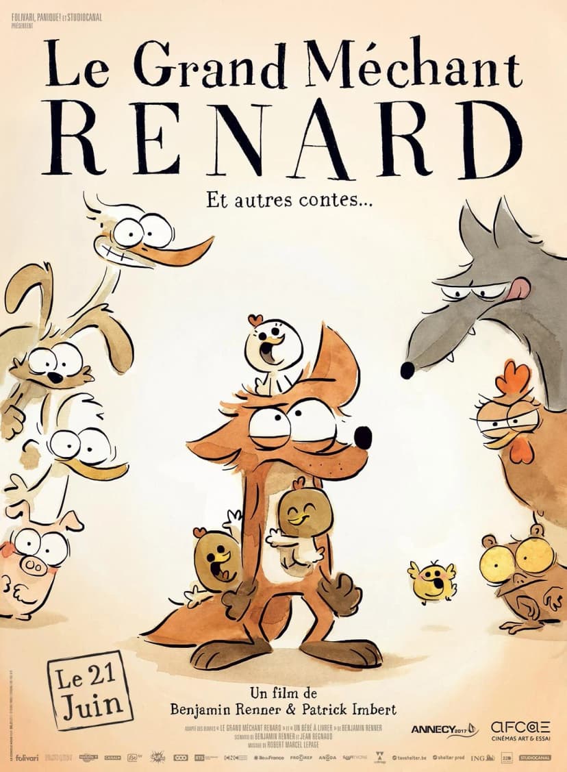 Affiche du film Le Grand Méchant Renard et autres contes