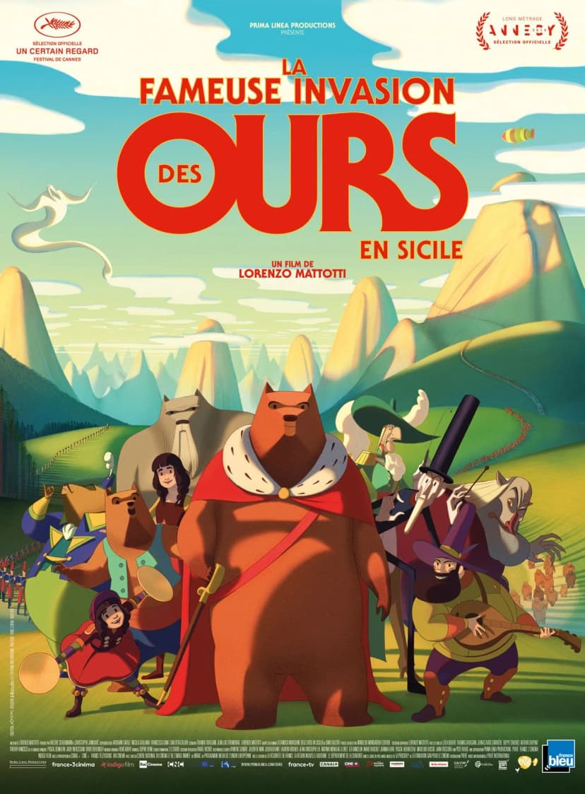 Affiche du film La Fameuse invasion des ours en Sicile