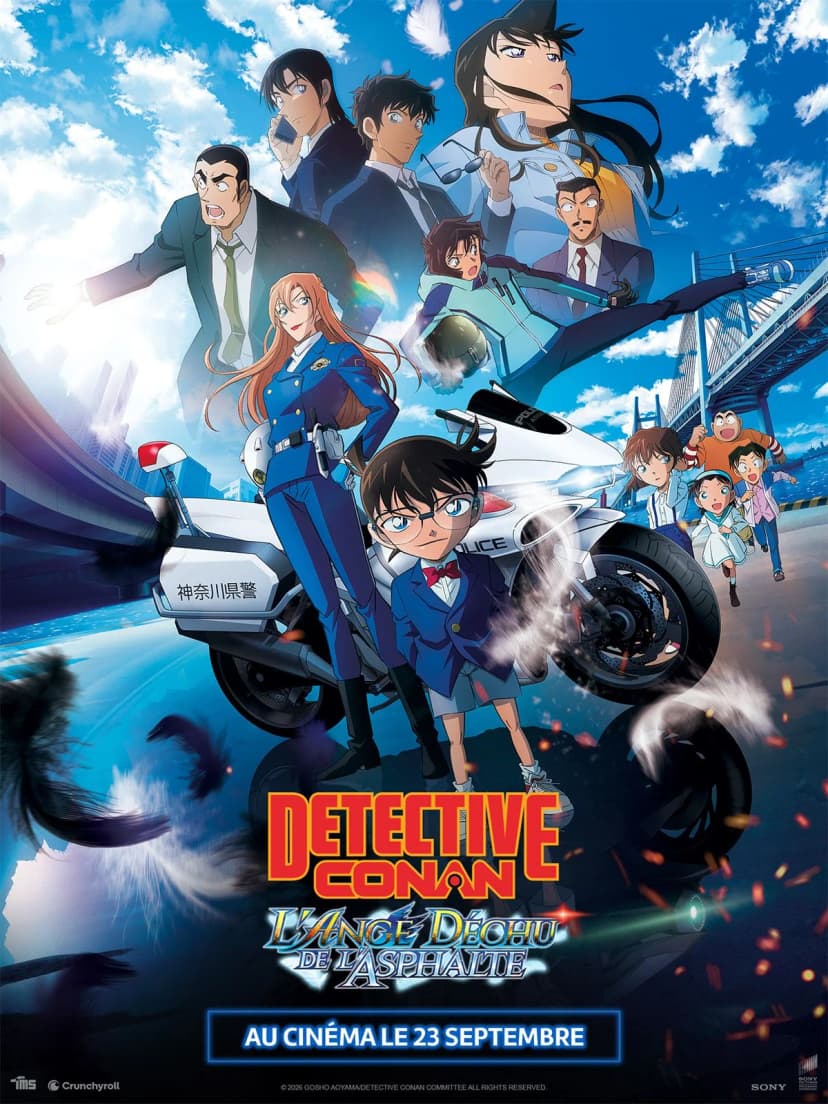 Affiche du film Détective Conan : L'Ange déchu de l'asphalte