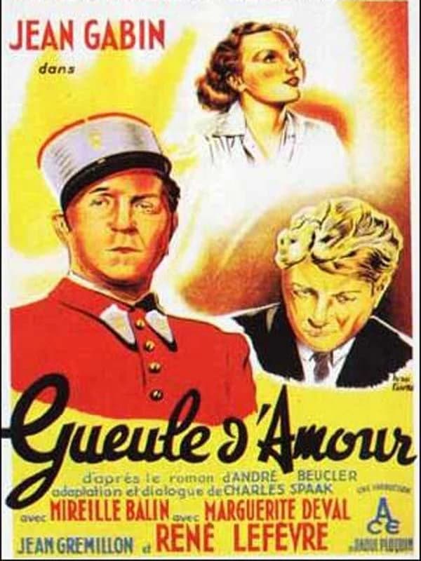 Affiche du film Gueule d'amour