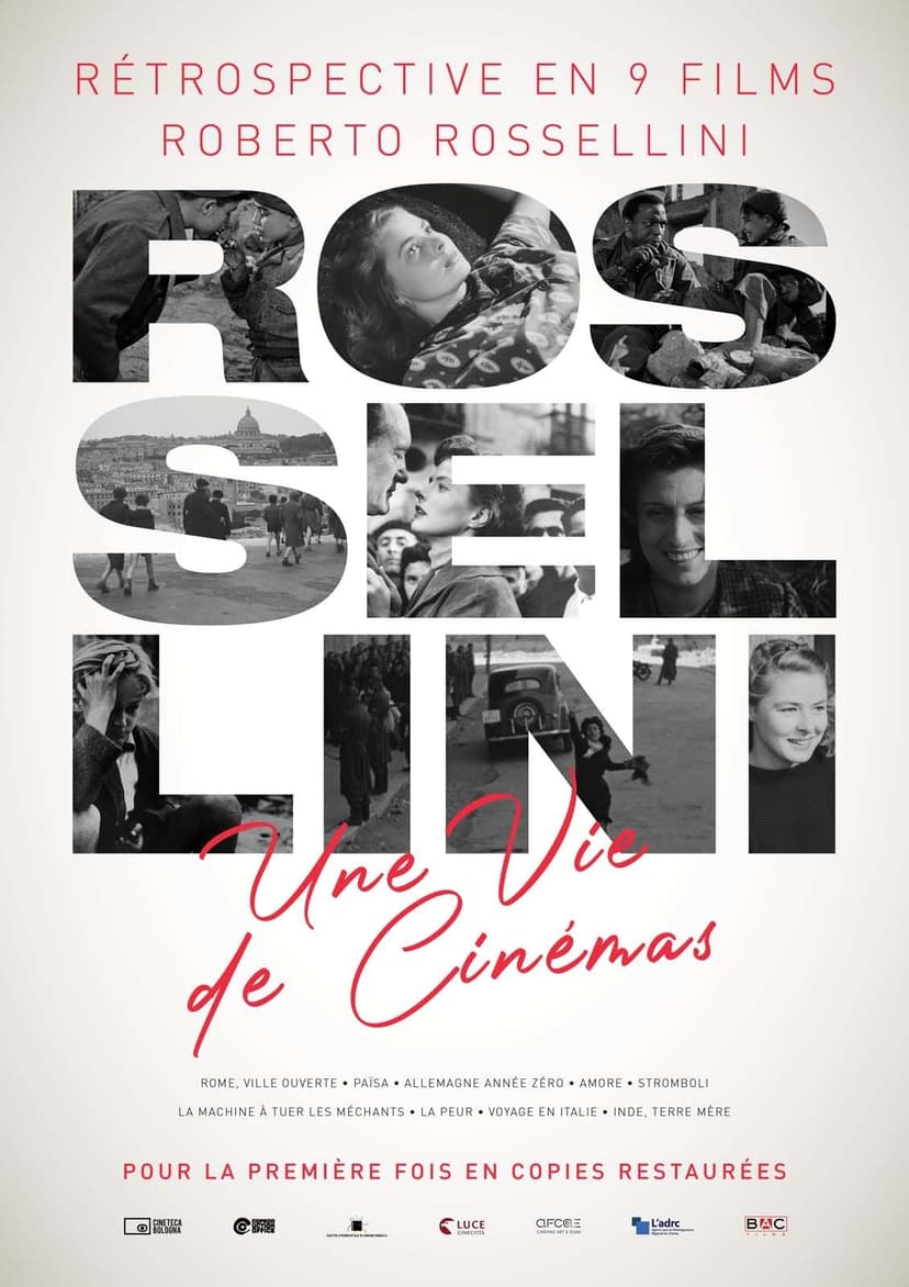 Affiche du film Rome, ville ouverte