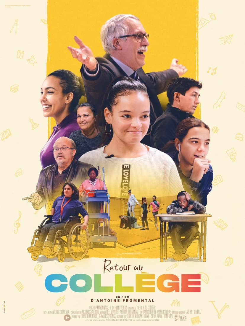 Affiche du film Retour au collège