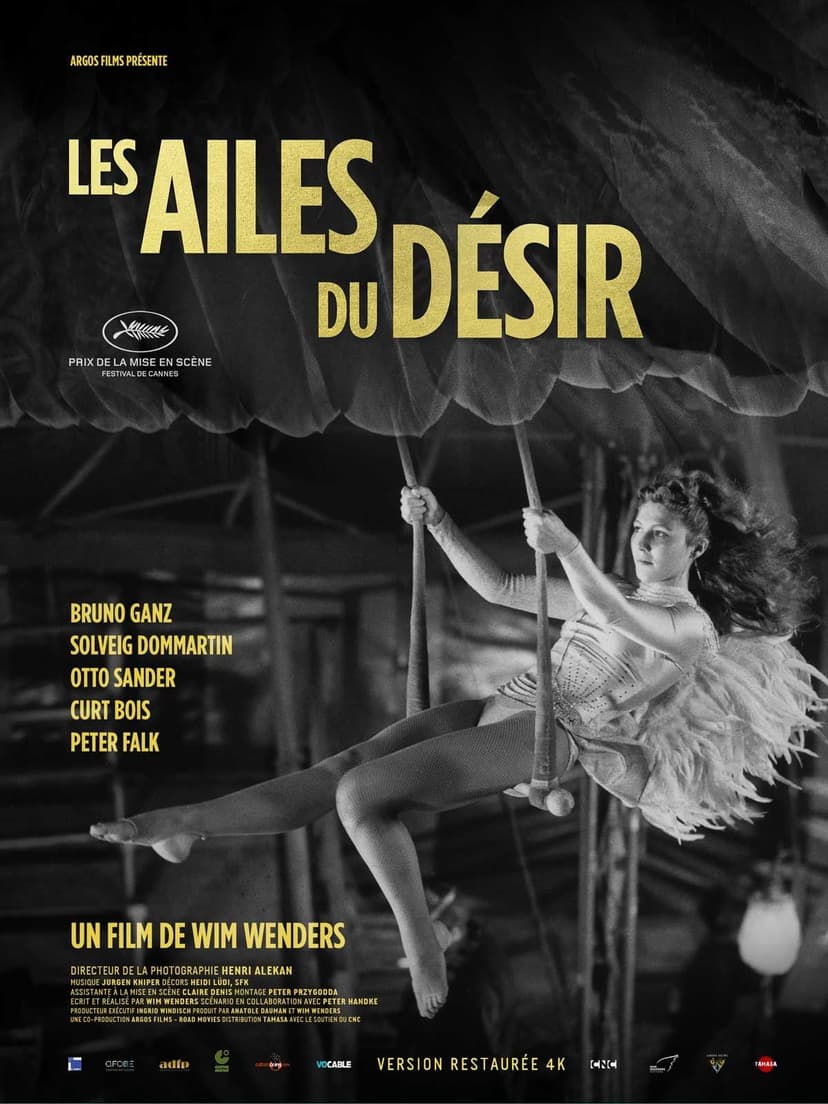 Affiche du film Les Ailes du désir