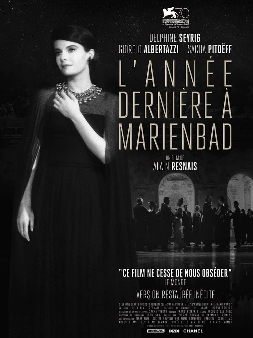 Affiche du film L'Année dernière à Marienbad