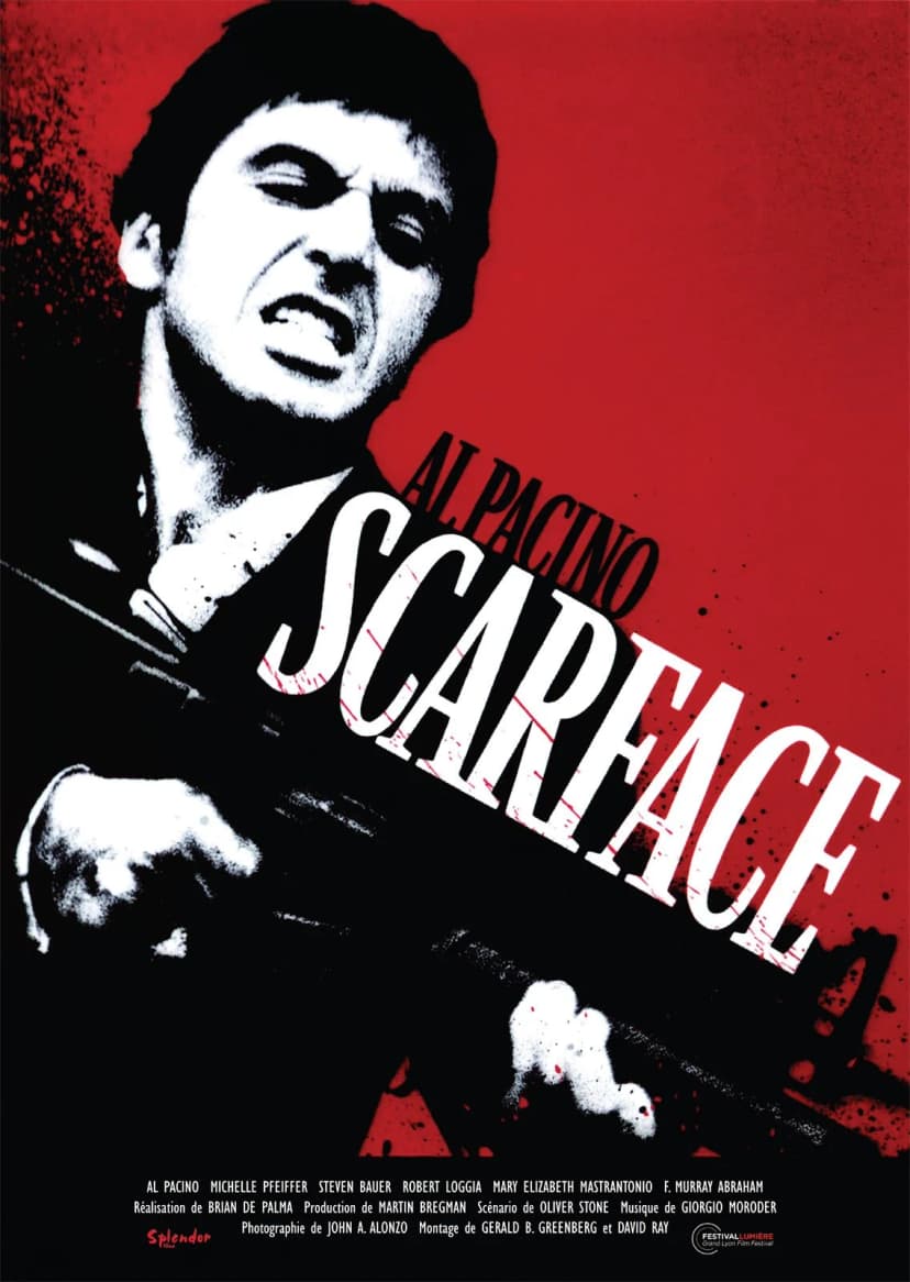 Affiche du film Scarface