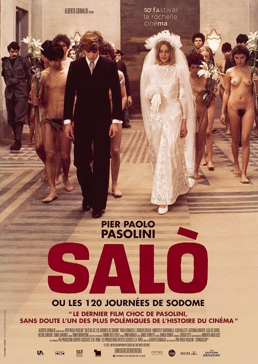 Affiche du film Salò ou les 120 journées de Sodome