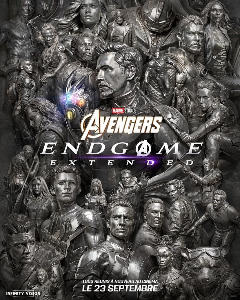 Affiche du film Avengers : Endgame Extended