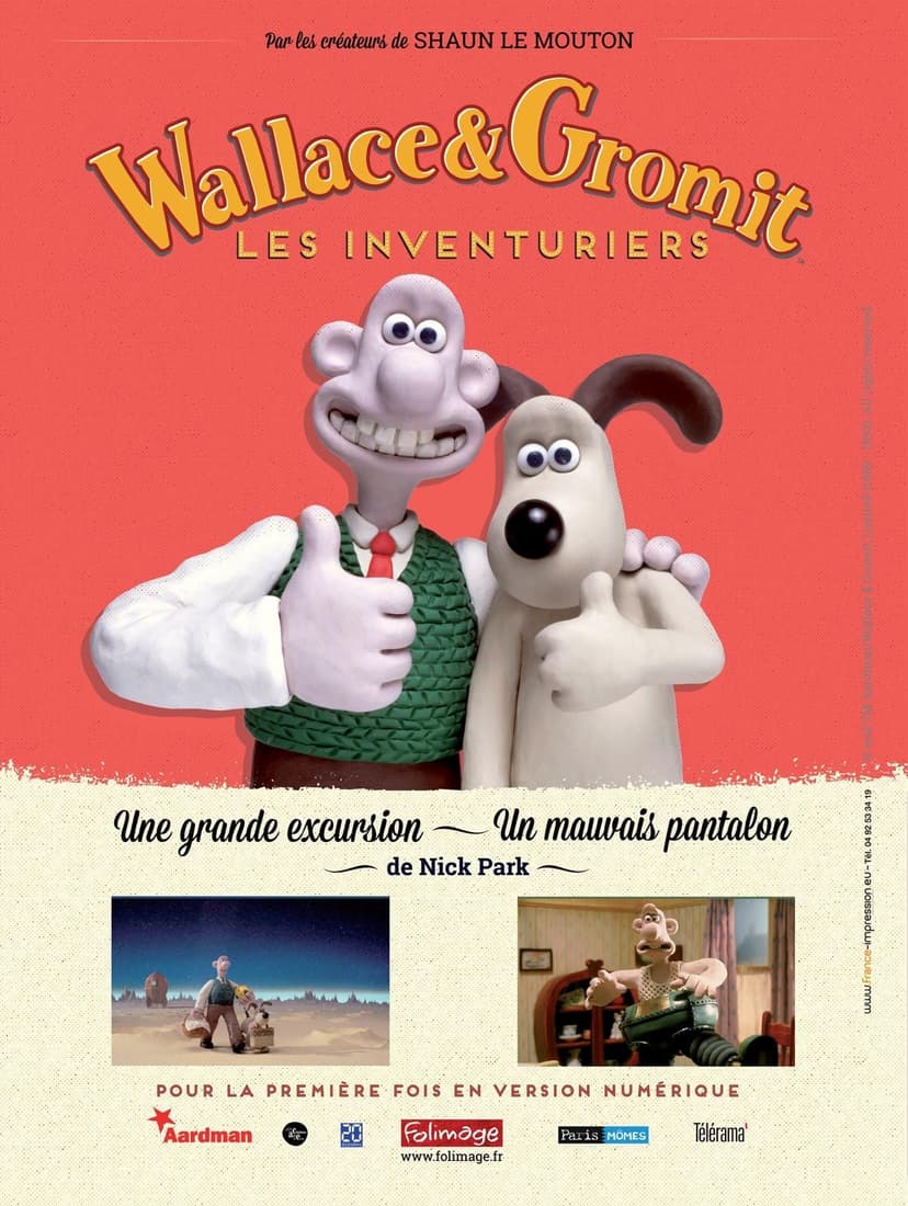 Affiche du film Wallace & Gromit : Les Inventuriers