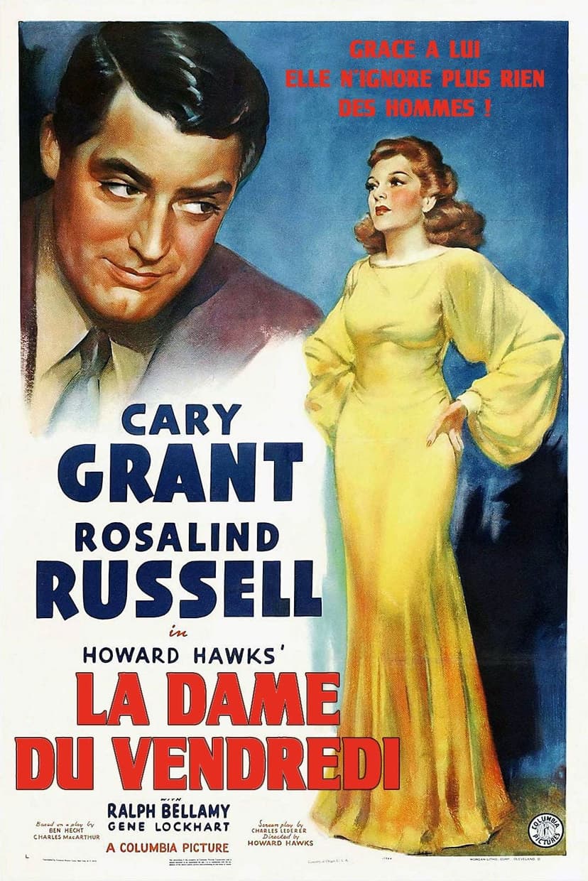 Affiche du film La Dame du vendredi