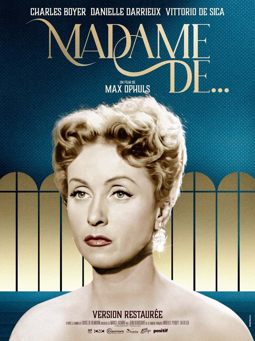 Affiche du film Madame de...