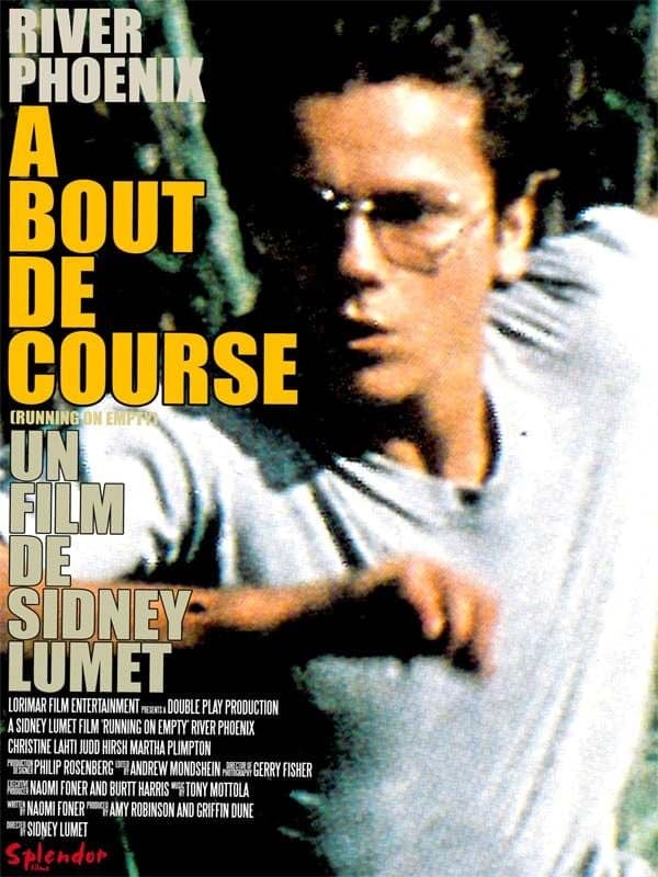 Affiche du film À bout de course