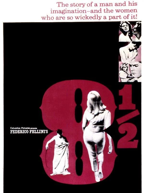 Affiche du film Huit et demi