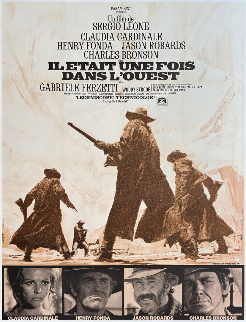Affiche du film Il était une fois dans l'Ouest