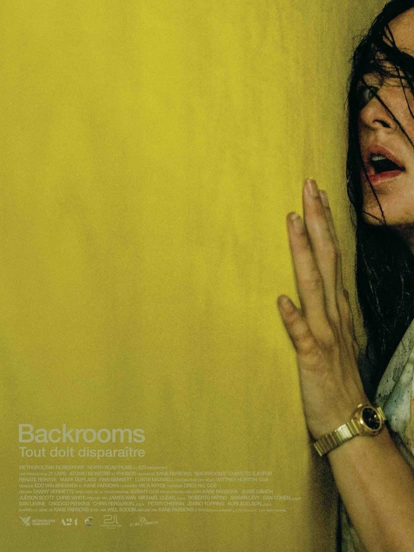 Affiche du film Backrooms : tout doit disparaître