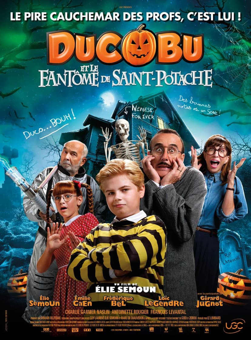 Affiche du film Ducobu et le fantôme de Saint-Potache