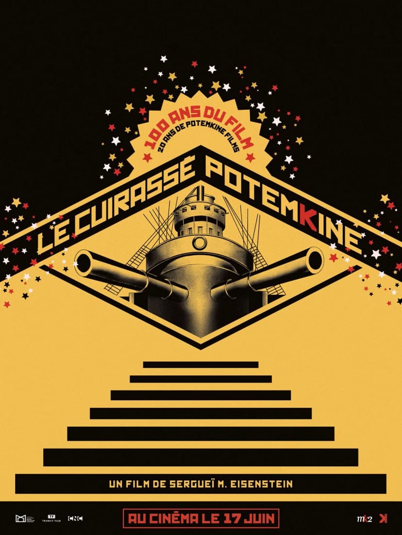 Affiche du film Le Cuirassé Potemkine