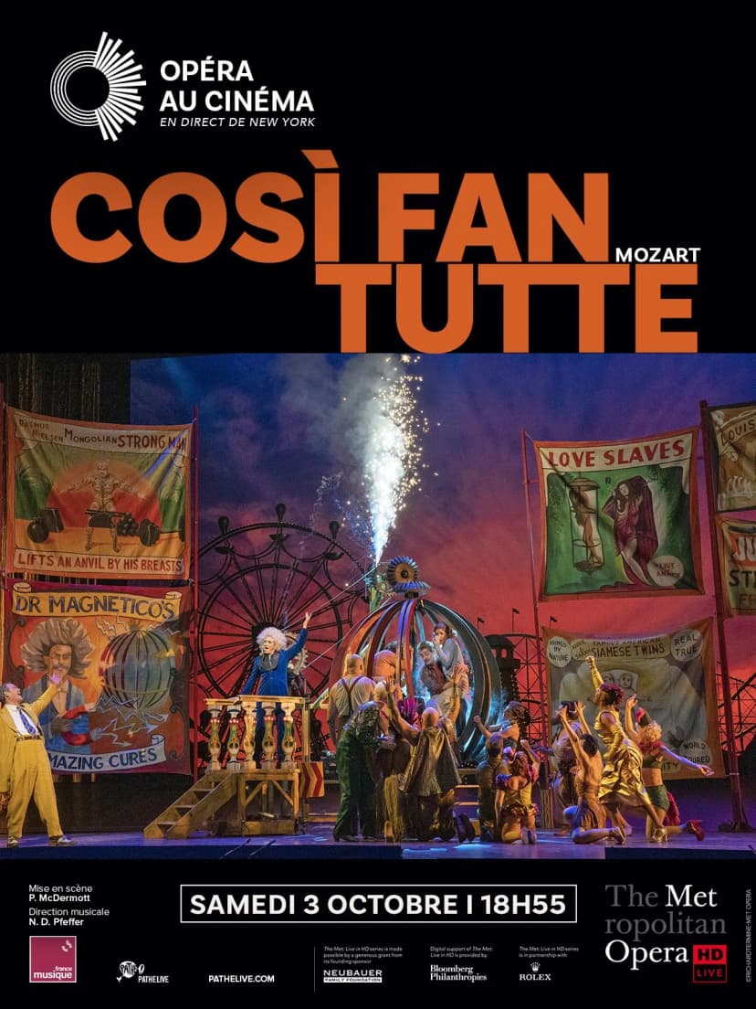Affiche du film Così fan tutte (Metropolitan Opera)
