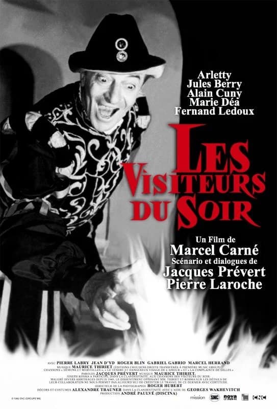 Affiche du film Les Visiteurs du soir
