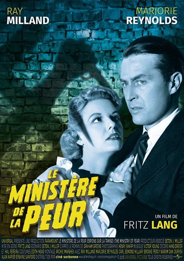 Affiche du film Le Ministère de la peur